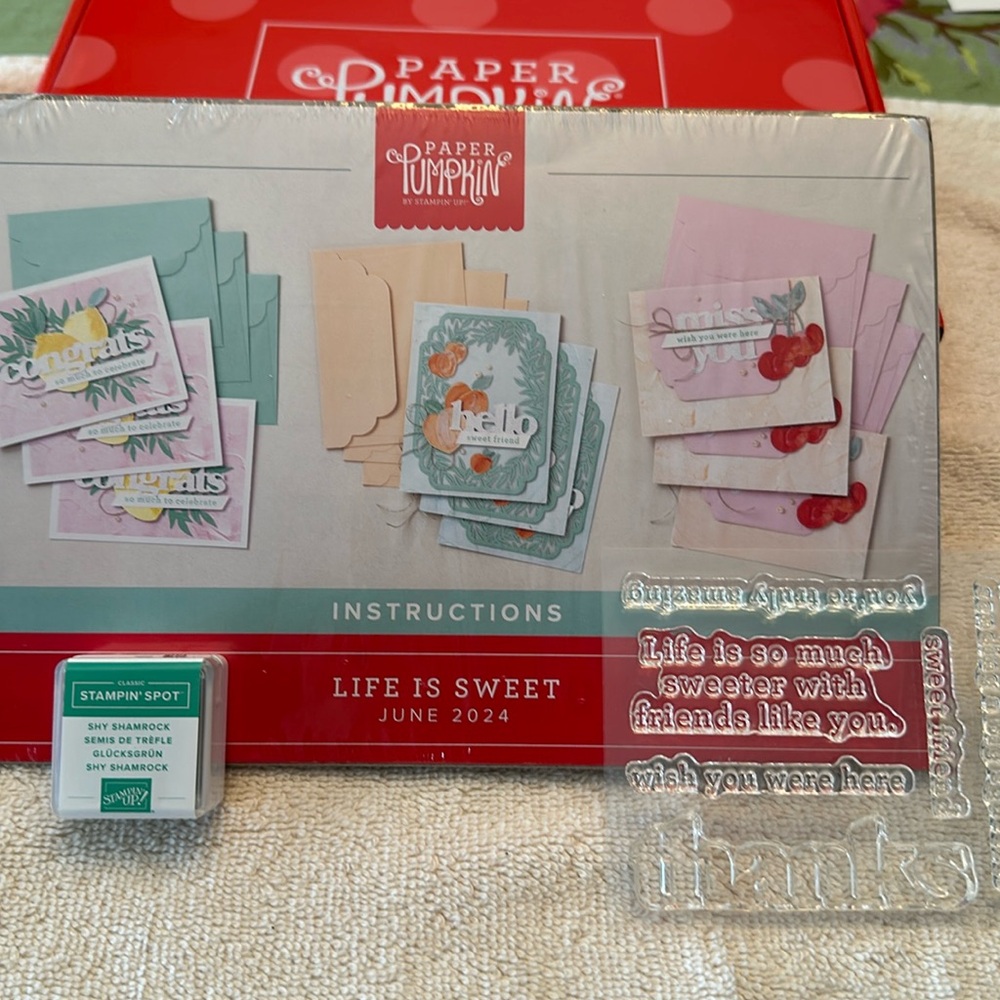 Stampin up! Paper pumpkin BNWT